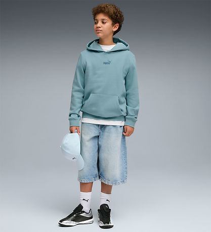 Puma Hættetrøje - ESS Small No. 1 Logo - Seafoam