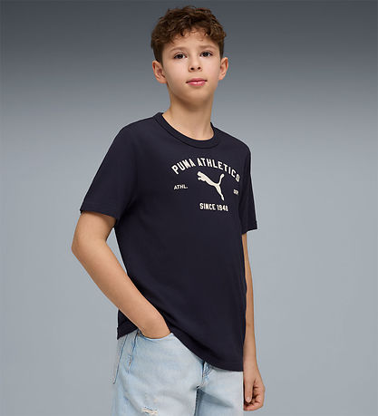 Puma T-Shirt - Class Graphic - New Navy