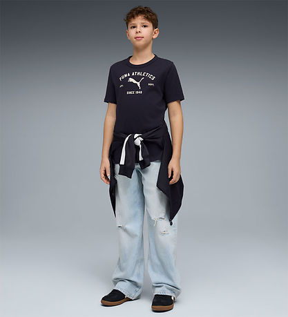 Puma T-Shirt - Class Graphic - New Navy