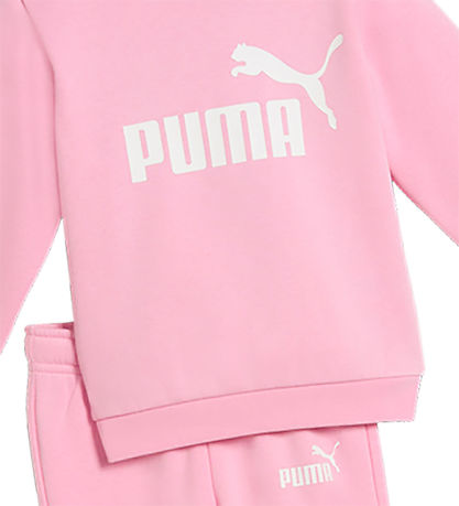 Puma Sweatsæt - Minicats - Pink Shimmer