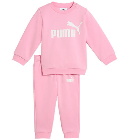 Puma Sweatsæt - Minicats - Pink Shimmer