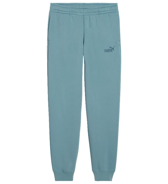 Puma Sweatpants - ESS No. 1 Logo - Seafoam