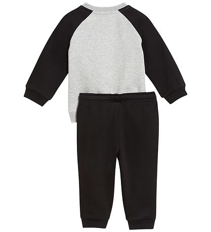 Puma Sweatsæt - Minicats - Grå/Sort