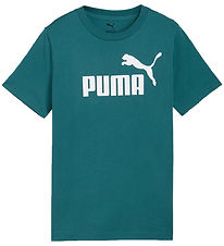 Puma T-Shirt - ESS No. 1 Logo - Emerald Ice