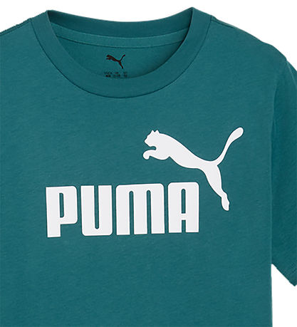 Puma T-Shirt - ESS No. 1 Logo - Emerald Ice