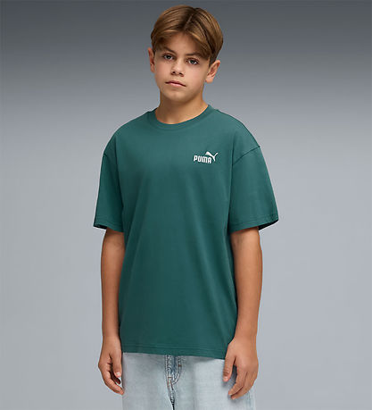 Puma T-Shirt - ESS No. 1 Logo - Emerald Ice