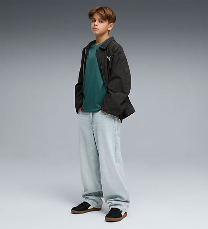 Puma T-Shirt - ESS No. 1 Logo - Emerald Ice