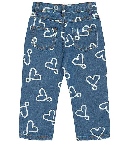 The New Jeans - TnstShea - Medium Blue Denim AOP