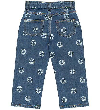 The New Jeans - Baggy Fit - TnstSpero - Medium Blue Denim AOP