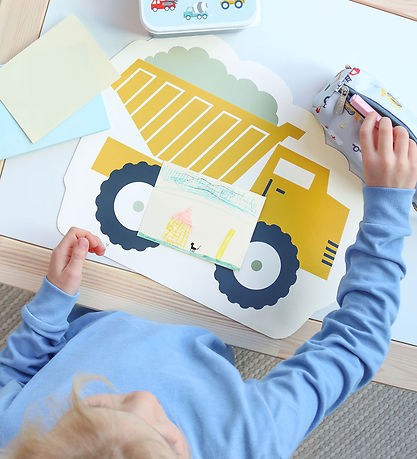 A Little Lovely Company Dækkeserviet - Vinyl - Dumptruck