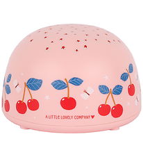 A Little Lovely Company Projektørlampe - 14x9 cm - Cherries