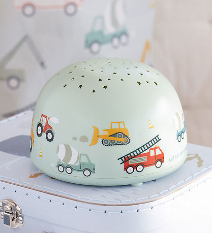 A Little Lovely Company Projektørlampe - 14x9 cm - Køretøjer