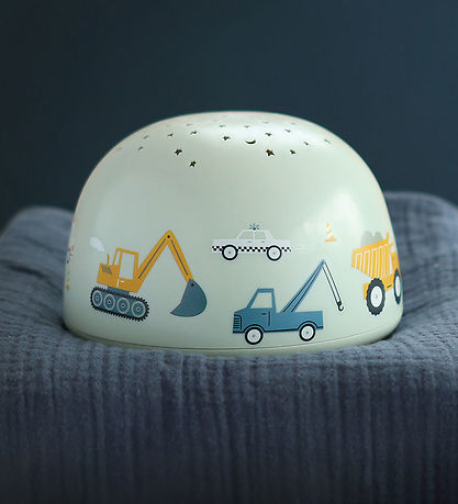 A Little Lovely Company Projektørlampe - 14x9 cm - Køretøjer
