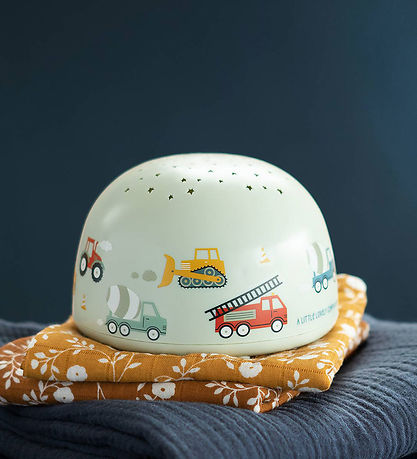 A Little Lovely Company Projektørlampe - 14x9 cm - Køretøjer