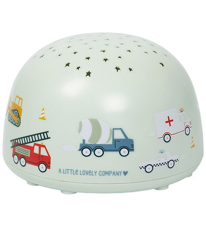 A Little Lovely Company Projektørlampe - 14x9 cm - Køretøjer