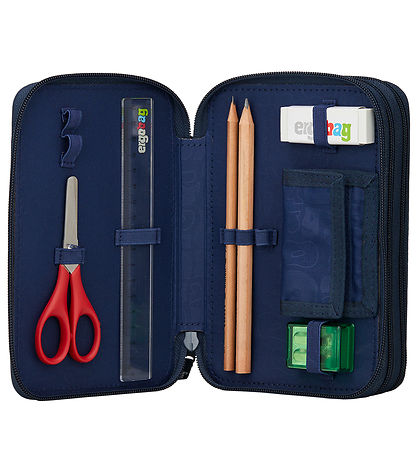 Ergobag Pennfodral m. Innehåll - Maxi - Eldbjörnsdraken