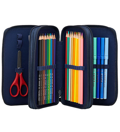 Ergobag Pennfodral m. Innehåll - Maxi - Eldbjörnsdraken