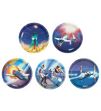 Ergobag Velcromærker - 5 stk. - Star Battle