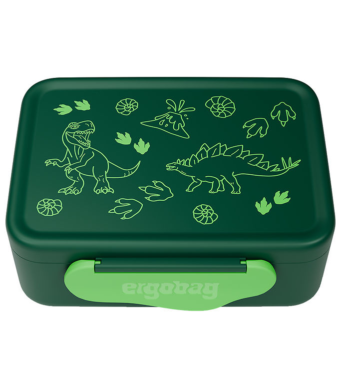 Ergobag Madkasse m. Opdeler - Dinosaur