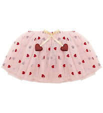 Mimi & Lula Tulle Skirt - Heart Valentine's Day