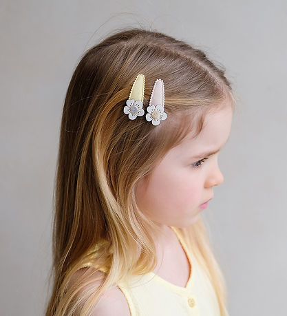 Mimi & Lula Hårspænder - 5-pak - Mini Blossom Peaches and Cream