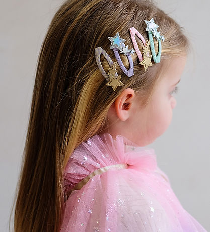 Mimi & Lula Hårspænder - 4-pak - Trailing Star My Little Unicorn