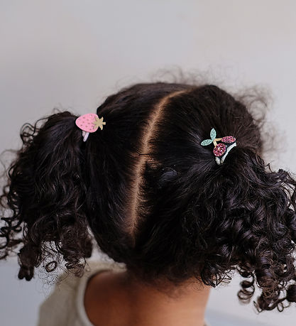 Mimi & Lula Hårelastikker - 8-pak - Mini Fruit Salad Spring on t