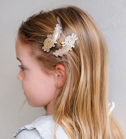 Mimi & Lula Hårspænder - 2-pak - Axolotl Ocean Pearl