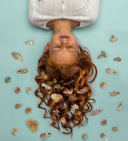 Mimi & Lula Hårspænder - 2-pak - Axolotl Ocean Pearl