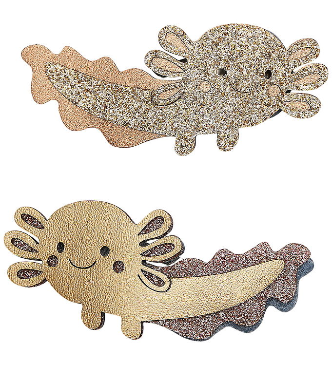 Mimi & Lula Hårspænder - 2-pak - Axolotl Ocean Pearl