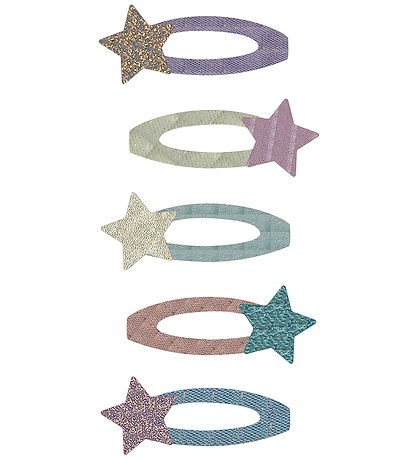 Mimi & Lula Hårspænder - 5-pak - Mini Stellina My Little Unicorn