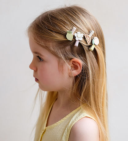 Mimi & Lula Hårspænder - 8-pak - Mini Citrus Peaches and Cream