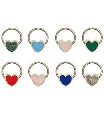 Mimi & Lula Hårelastikker - 8-pak - Mini Heartbeam