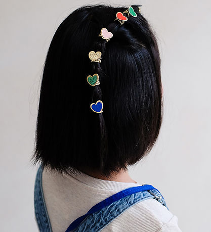 Mimi & Lula Hårelastikker - 8-pak - Mini Heartbeam