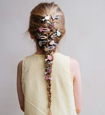 Mimi & Lula Hårspænder - 8-pak - Mini Fruit Salad Spring on the 