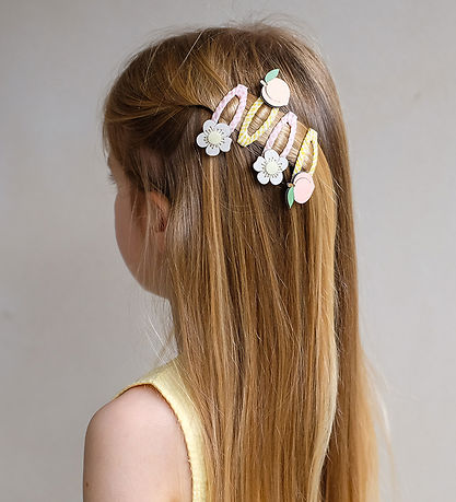 Mimi & Lula Hårspænder - 4-pak - Blossom Peaches and Cream