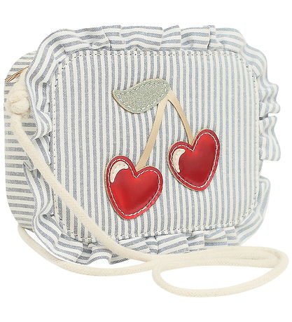 Mimi & Lula Skuldertaske - Striped Cherry Mon Cheri