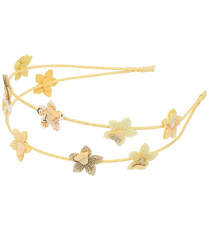 Mimi & Lula Hårbøjle - Dobbelt - Daffodil Spring ond the Farm