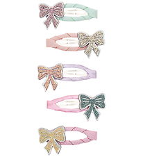 Mimi & Lula Hair Clips - 5-Pack - Mini Sparkle Bow My Little Uni