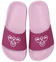 hummel Badesandaler - Pool Slide Vc Jr - Roseate Spoonbill