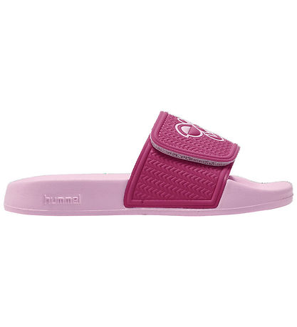 hummel Badesandaler - Pool Slide Vc Jr - Roseate Spoonbill