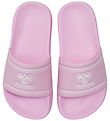 Hummel badesandaler - Pool Slide Jr - Roseate Spoonbill