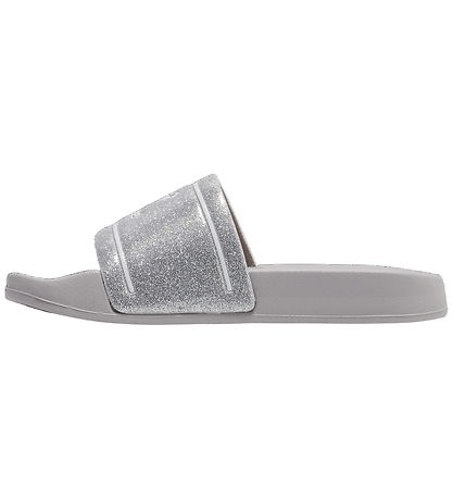 Hummel Badesandaler - Pool Slide Glitter Jr - Lunar Rock