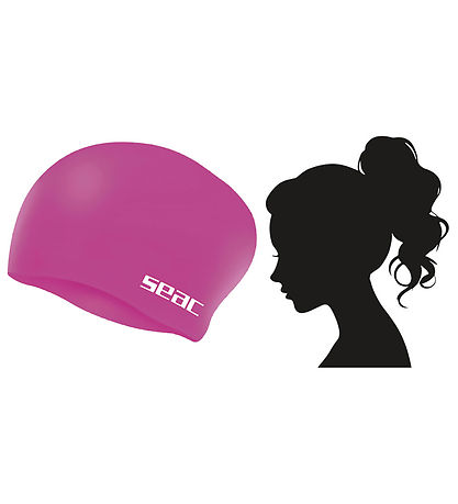 Seac Badehætte - Silikone - Chignon - Junior - Pink