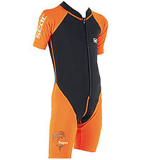 Seac Badeheldragt - Dolphin Shorty Kid - 1,5 mm - Sort/Orange