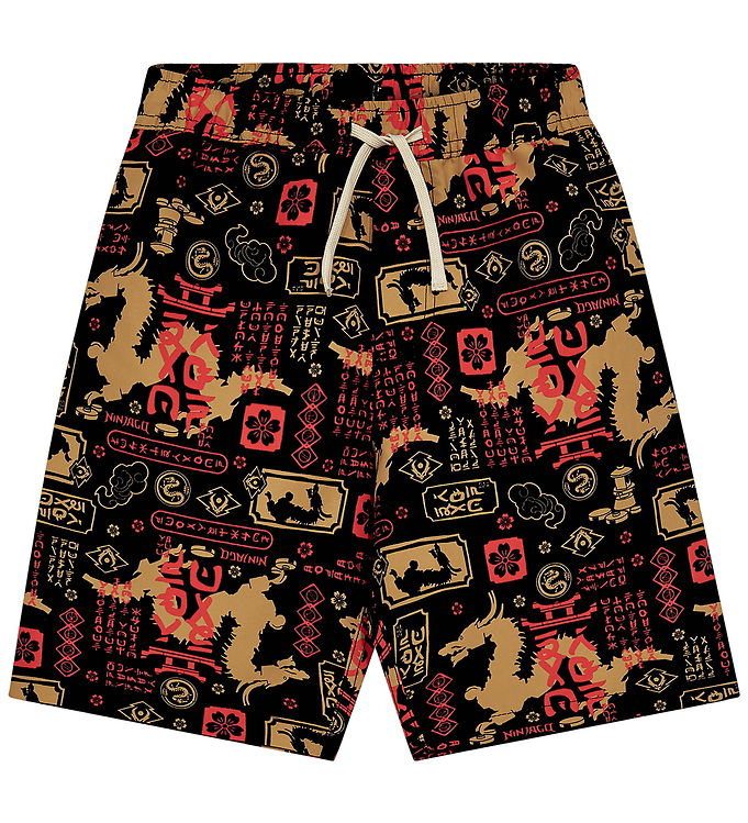 LEGO ® Ninjago Badeshorts - LwAiko - Sort m. Print