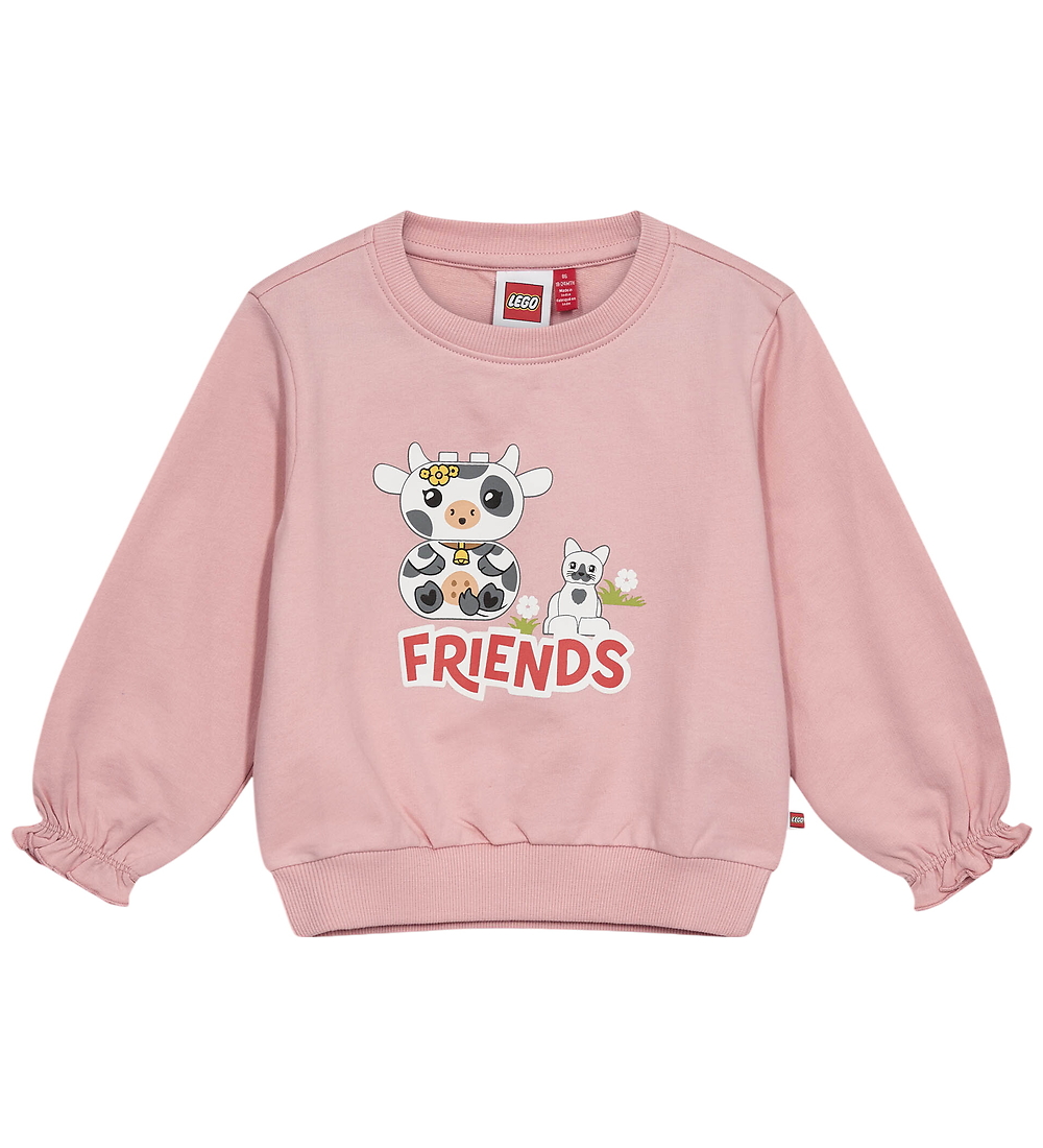 LEGO® DUPLO Trui - LwSika - Roze m. Print - LEGO® Wear - 2 jaar (92) - Truien