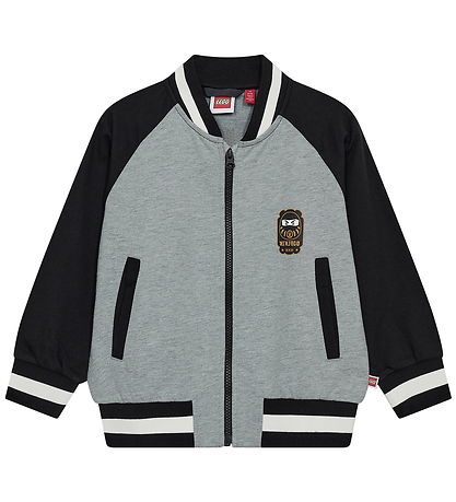 LEGO® Ninjago Cardigan - LwJian - Grå Melange