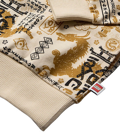 LEGO® Ninjago Sweatshirt - LwSian - Mørk Off-white
