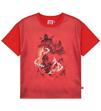 LEGO® Ninjago T-shirt - LWTaj 203 - Rød
